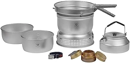 Trangia 25-2 Aluminium Cookset with Kettle and Spirit Burner ...