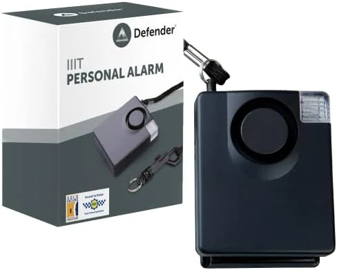 Defender IIIT Ultra Loud Personal Attack Alarm - 143dB Siren High ...