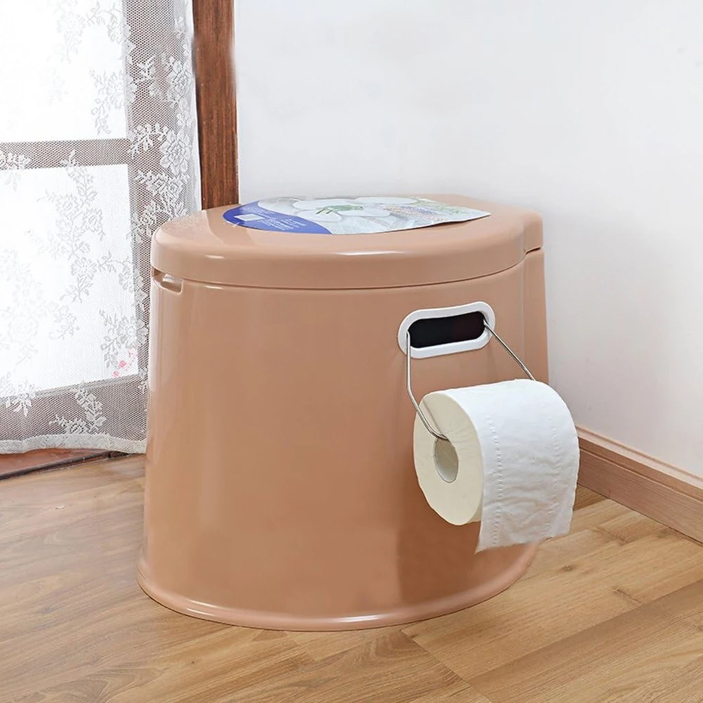 6L Large Portable Compact Toilet Potty Loo for Camping Pool ...
