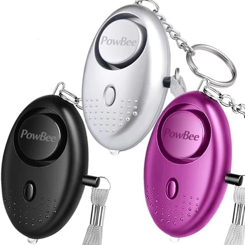 3 Pack Reusable Police Approved 150DB LOUD Security Alarms ...