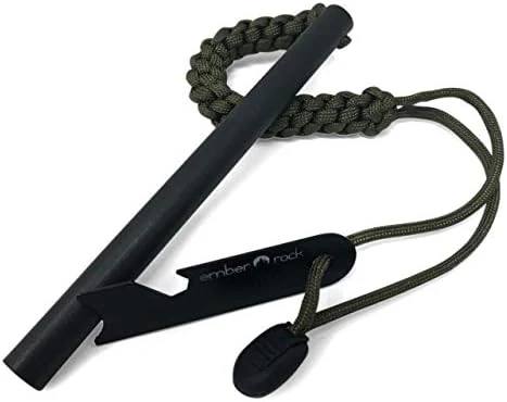 XXL Firesteel Fire Starter - Huge Survival Ferrocerium Rod 152mm x ...