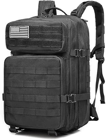 40L Molle Tactical Military Backpack Army Bag Assault Pack Rucksack