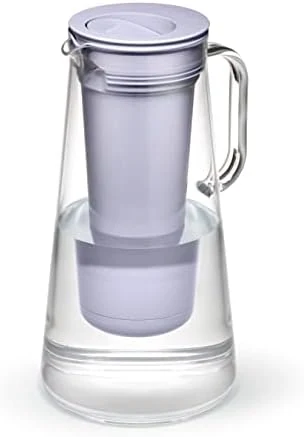 LifeStraw Home – Water Filter Pitcher, 7-Cup, Wisteria, BPA Free ...