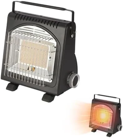 WRQIOO 2.8kW Camping Heater, Portable Butane Heater, Portable ...