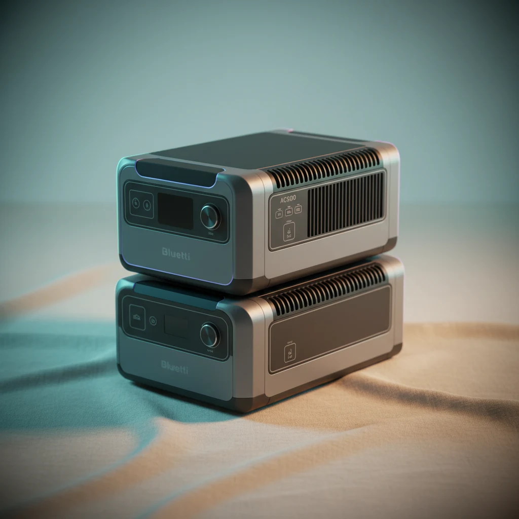 Bluetti AC500 + B300S Home Battery
