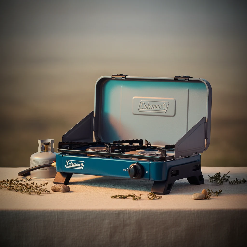 Coleman Triton 2-Burner Propane Camp Stove