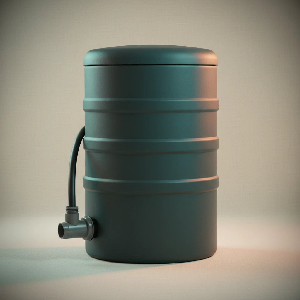 Harcostar 100L Water Butt + Diverter Kit