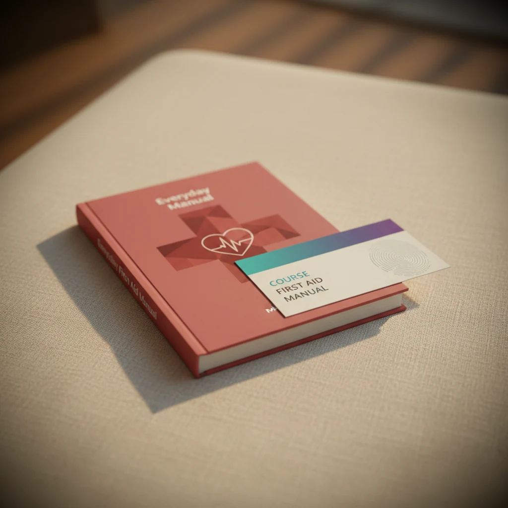 Red Cross Everyday First Aid Manual + Course Voucher